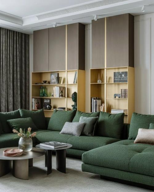 Реализованный интерьер квартиры, площадью 270 кв. 02