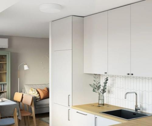 Интерьер кухни - гостиной. 03