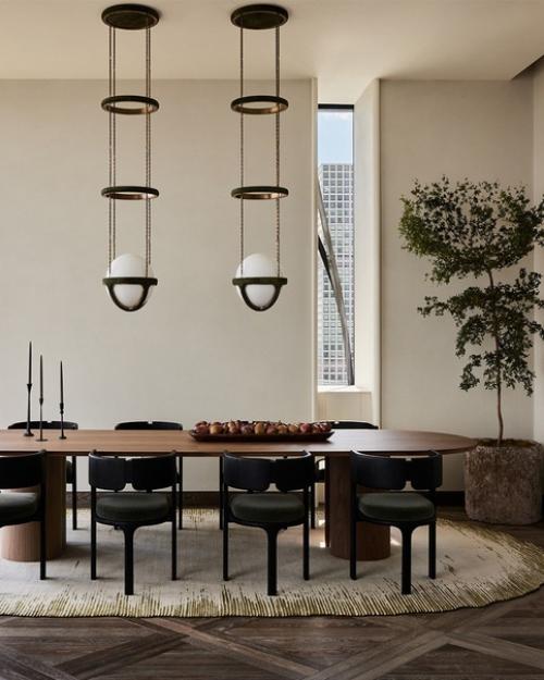 Стильная квартира.  Дизайнерская экосистема, которая отражает историю здания и сочетание архитектурных стилей. 06