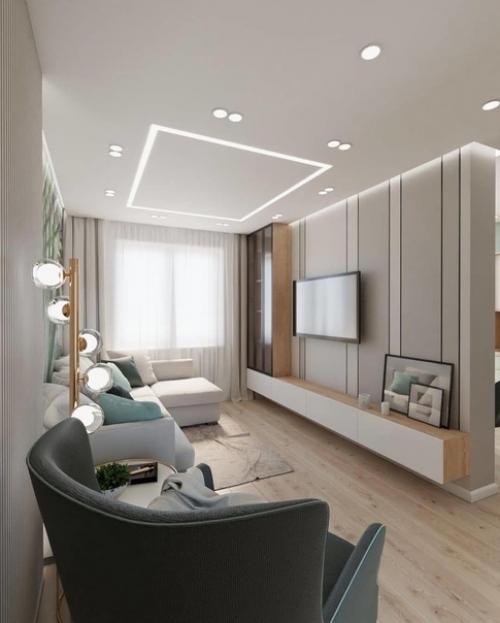 Светлая цветовая гамма нового ремонта в квартире. 08