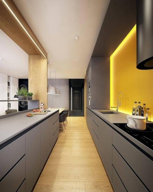 Такие стильные кухни. 03