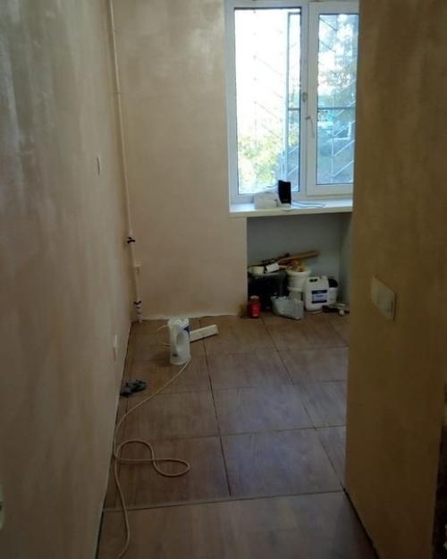 Очнь симпатичная кухня 5. 5 кв. 05