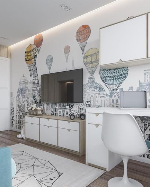 Здравствуйте!  Мы хотим сделать детскую комнату по такому проекту (нашли в интернете. 03