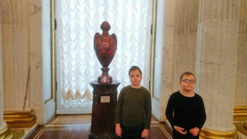 Царица ваз.  Пока у детей каникулы, решили выбраться в эрмитаж. 03