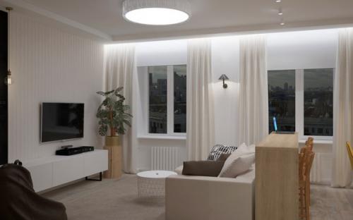 Эта квартира находится в старом советском доме в центре нашего города. 04