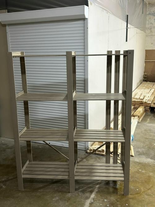 Очередной стеллаж из дерева - мы сделаем точно под ваш размер и интерьер! 02