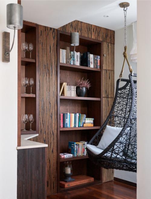 Подвесное кресло дома: и покачаться, и помечтать! 05