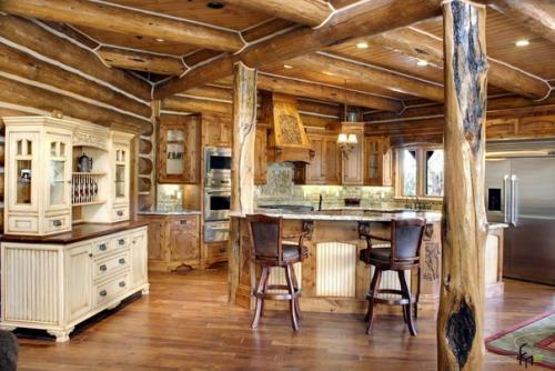 Кухня в стиле кантри: теплота природных материалов. 07