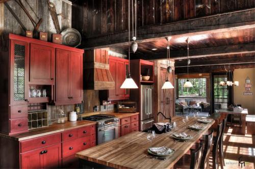 Кухня в стиле кантри: теплота природных материалов. 03