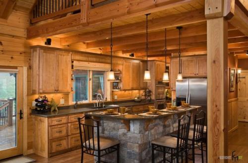 Кухня в стиле кантри: теплота природных материалов. 04