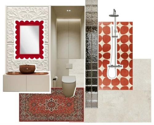 Вот мои коллажи для дизайн - проекта интерьера в ЖК Гудзон на 105 м 2 в стиле минимализм с акцентом на современный русский стиль. 05