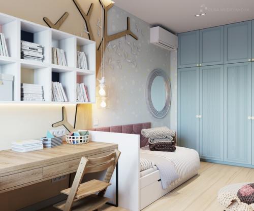 Проект детской для двух детей. 02