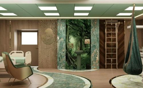 В Каменск - уральском перинатальном центре появятся современные палаты повышенной комфортности с продуманным дизайном. 02