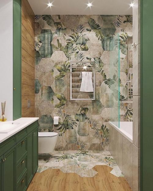 Три цвета в санузле - перебор или красивое сочетание, как думаете. 02