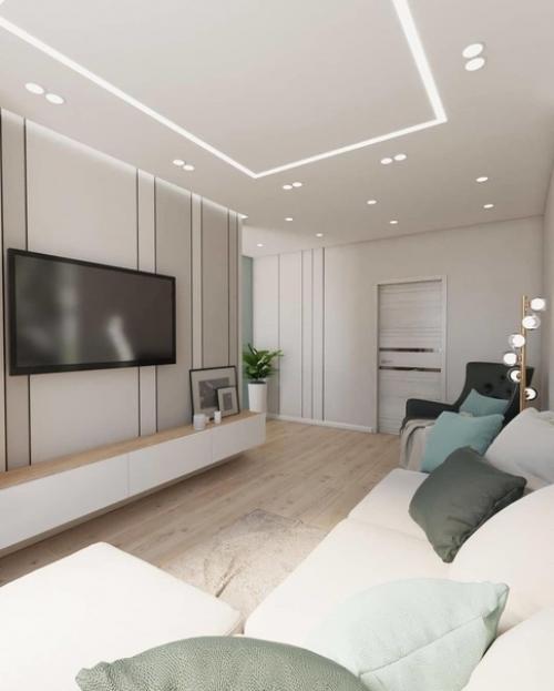 Светлая цветовая гамма нового ремонта в квартире. 02