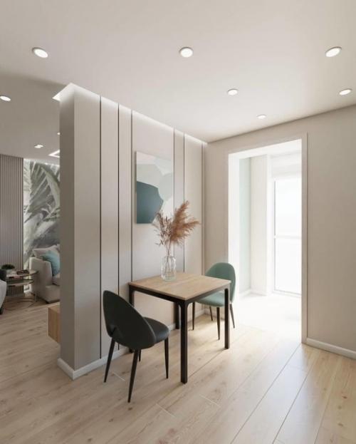 Светлая цветовая гамма нового ремонта в квартире. 04