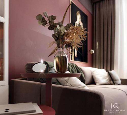 Интерьер кухни - гостиной. 04