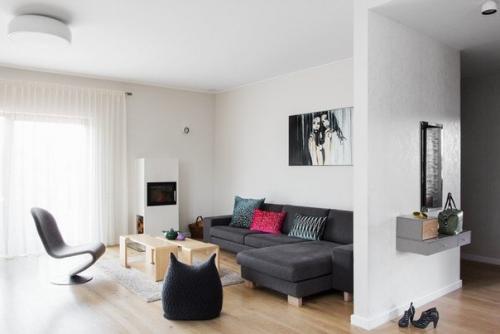 Минималистичный интерьер квартиры для одной семьи в Польше. 05