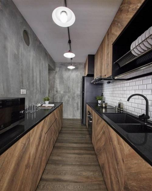 Такие стильные кухни. 02