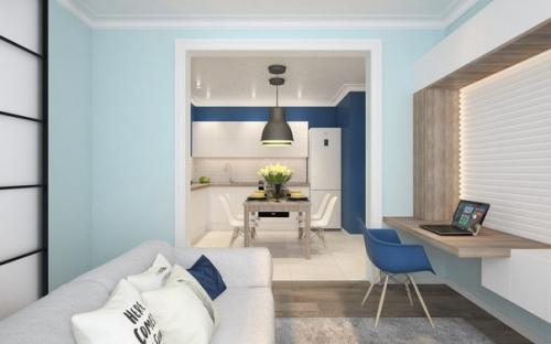 Квартира площадью 58 кв. 02