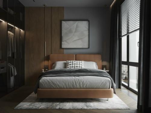 Проект однокомнатной квартиры 41 м 2 в ЖК павелецкая сити в Москве. 06