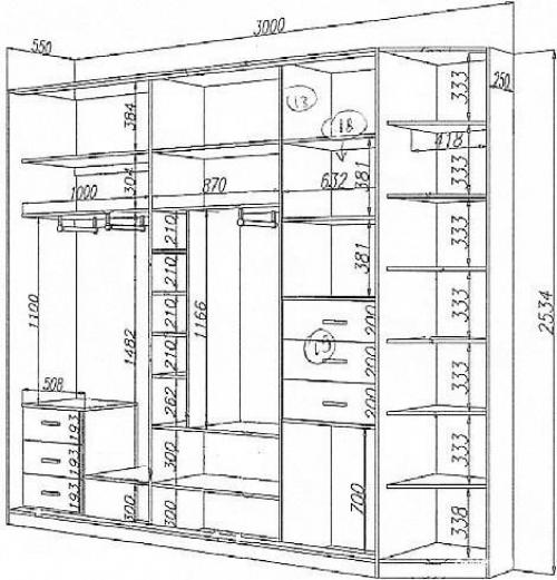 Как грамотно организовать пространство в шкафу. 04