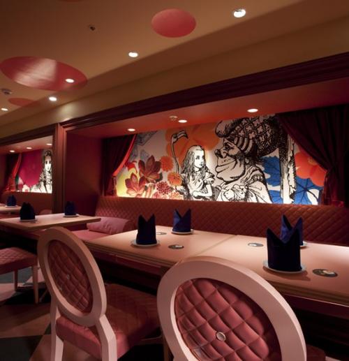 Ресторан Алиса в Стране Чудес (Япония, Токио). 04