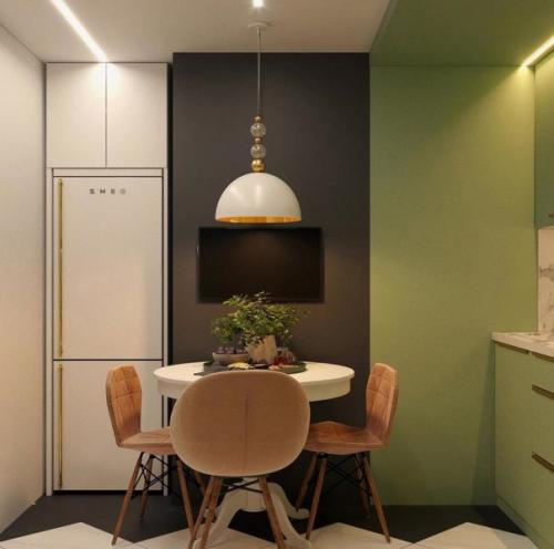 Стильная кухня. Небольшого размера. 03