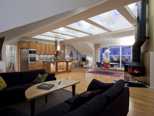 Современный пентхауc в стиле лофта! 08