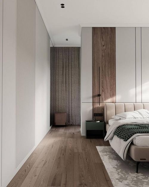 Лаконичная мебель в квартире - это не всегда скучно. 01