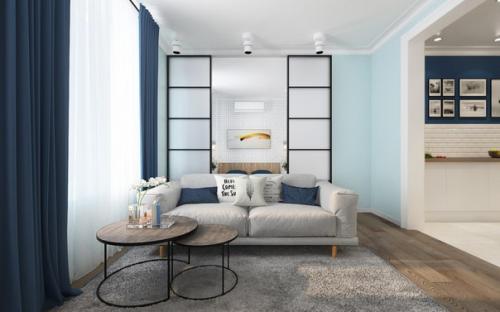 Квартира площадью 58 кв. 03