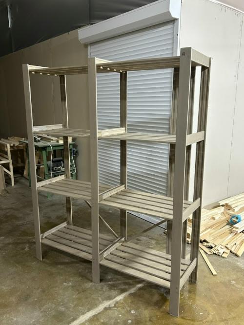 Очередной стеллаж из дерева - мы сделаем точно под ваш размер и интерьер! 01