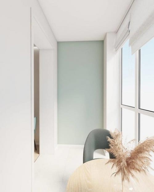 Светлая цветовая гамма нового ремонта в квартире. 09