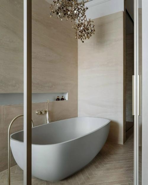 Реализованный интерьер квартиры, площадью 270 кв. 06