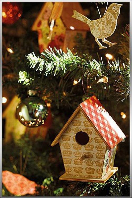Украсить дом на новый год 2017. 05