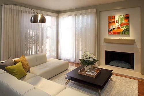 Как увеличить гостиную? 
