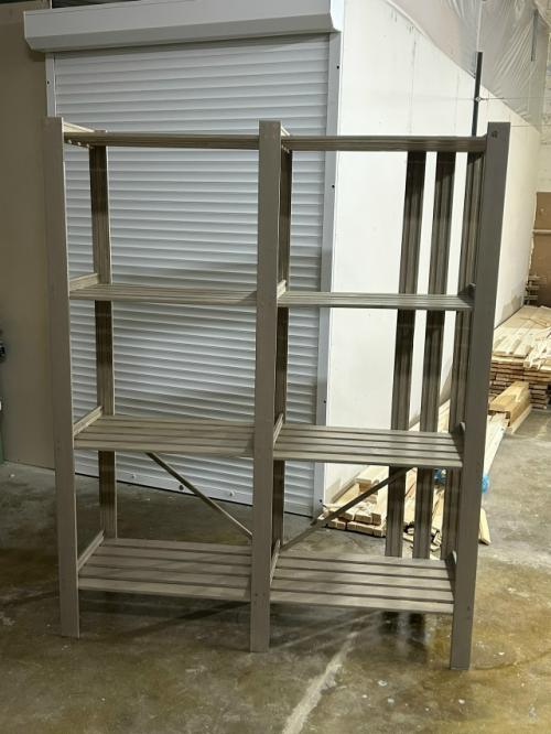 Очередной стеллаж из дерева - мы сделаем точно под ваш размер и интерьер! 04