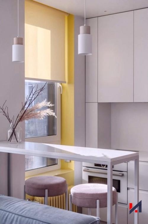 Нежные цвета интерьера - это классика, которая всегда в моде. 02