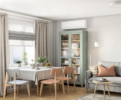 Интерьер кухни - гостиной. 02