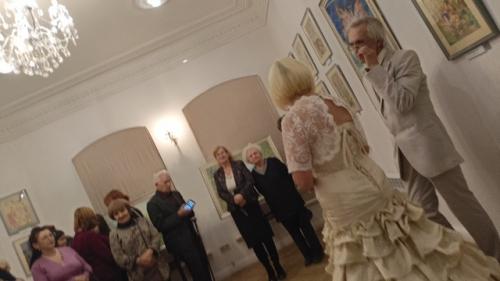 А в доме покровского прошла перформансная встреча Пушкин - Набоков. 06