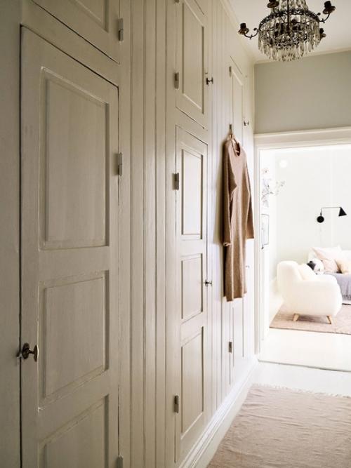 Нежный интерьер красивой классической квартиры в Швеции. 06