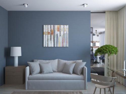 Дизайн интерьера квартиры для супружеской пары. 02