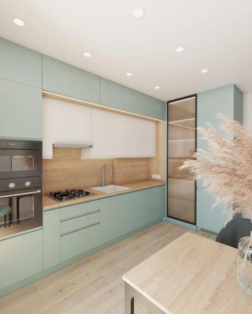 Светлая цветовая гамма нового ремонта в квартире. 07