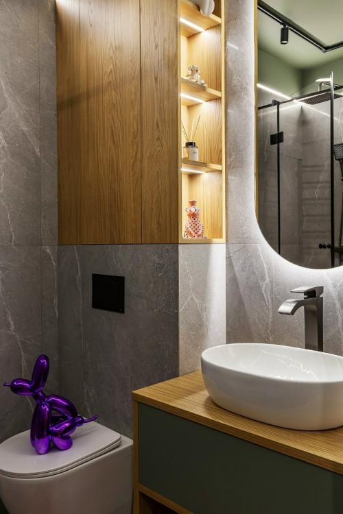 Маленькая квартира - студия площадью 32 кв. 09