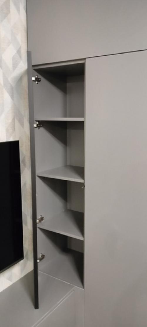 Стильная и функциональная тв - тумба - шкаф. 03