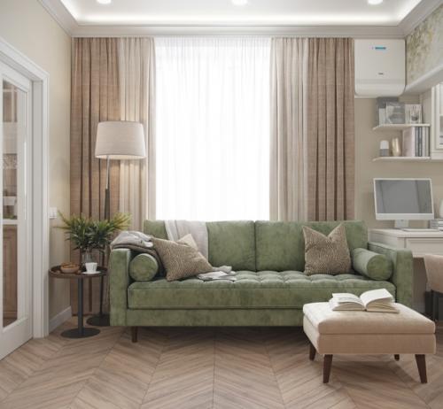 Уютная двушка в доме Сталинке площадь квартиры 57 кв. 03