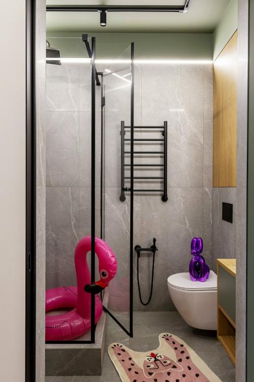 Маленькая квартира - студия площадью 32 кв. 08