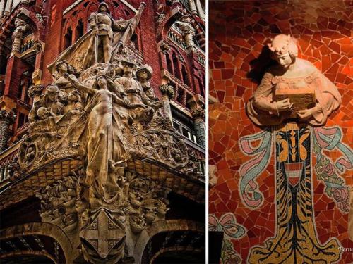 Palau DE LA Musica Catalana - это один из знаменитейших мировых концертных залов. 05