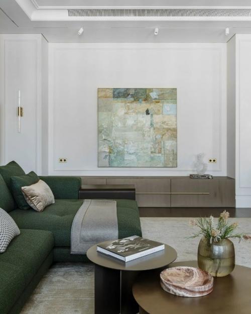 Реализованный интерьер квартиры, площадью 270 кв. 03