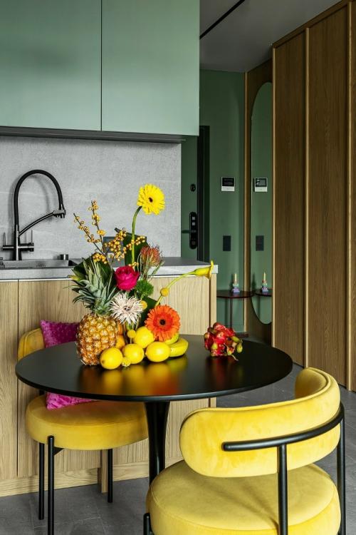 Маленькая квартира - студия площадью 32 кв. 03